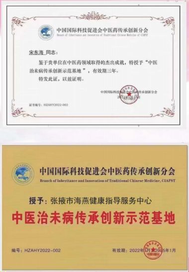 当代中医康养养老带头人--宋东海